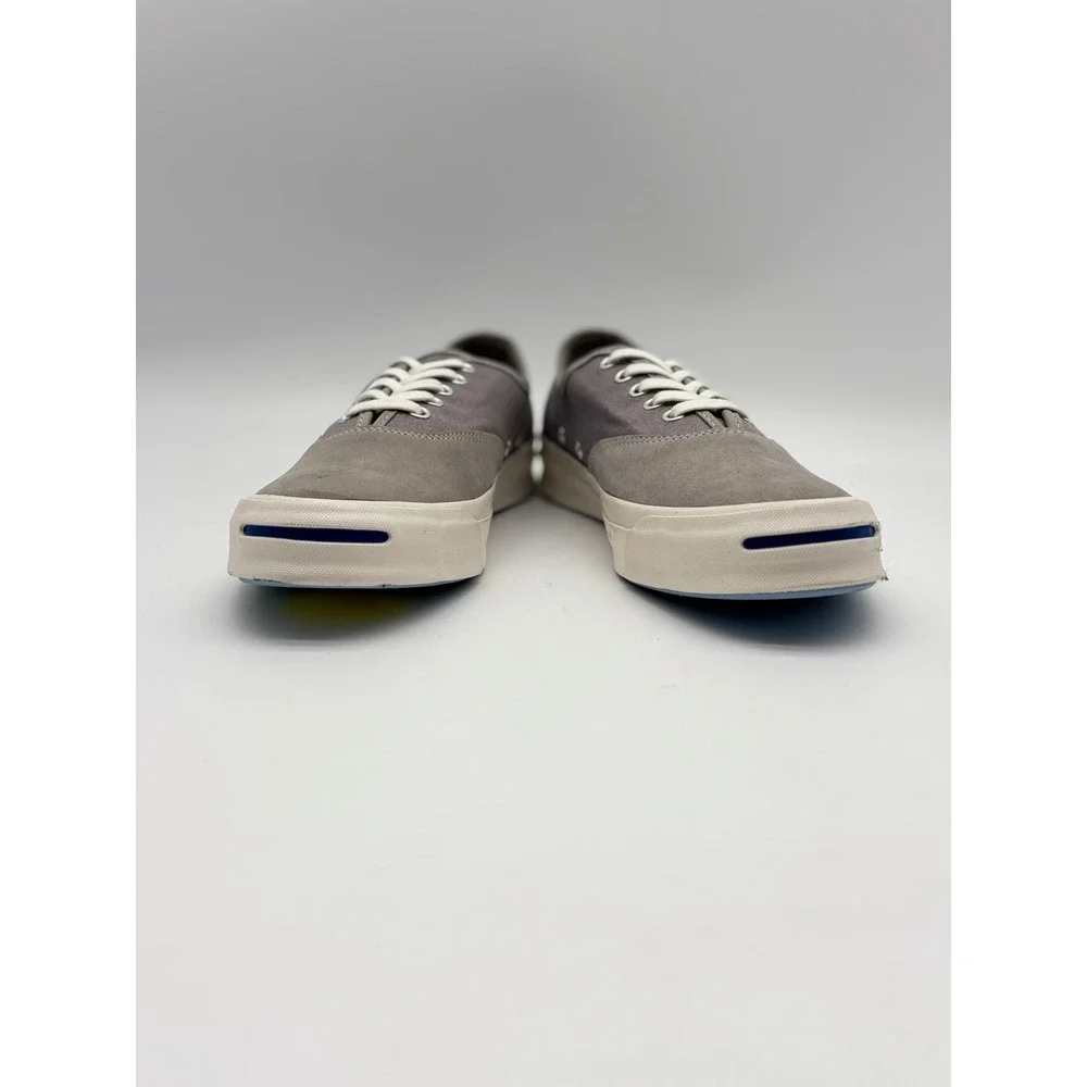 Converse Jack Purcell Grey Wool Textile Low Top Sneakers 153593C Mens 10